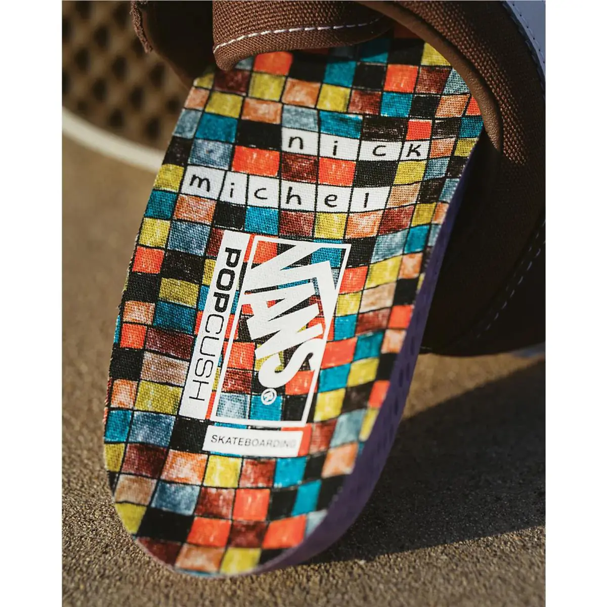 Vans shoes - VANS Skate Old Skool - Skate Old Skool - Brown/White 4