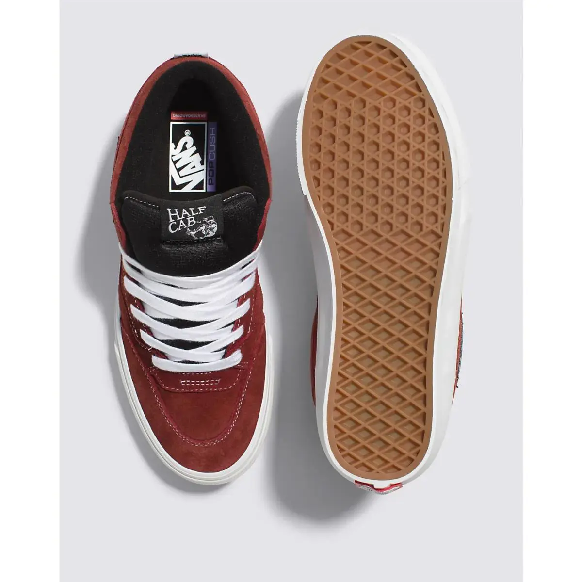Vans shoes - VANS Half Cab - Half Cab - VN0A5KYATUP - Brick red 1