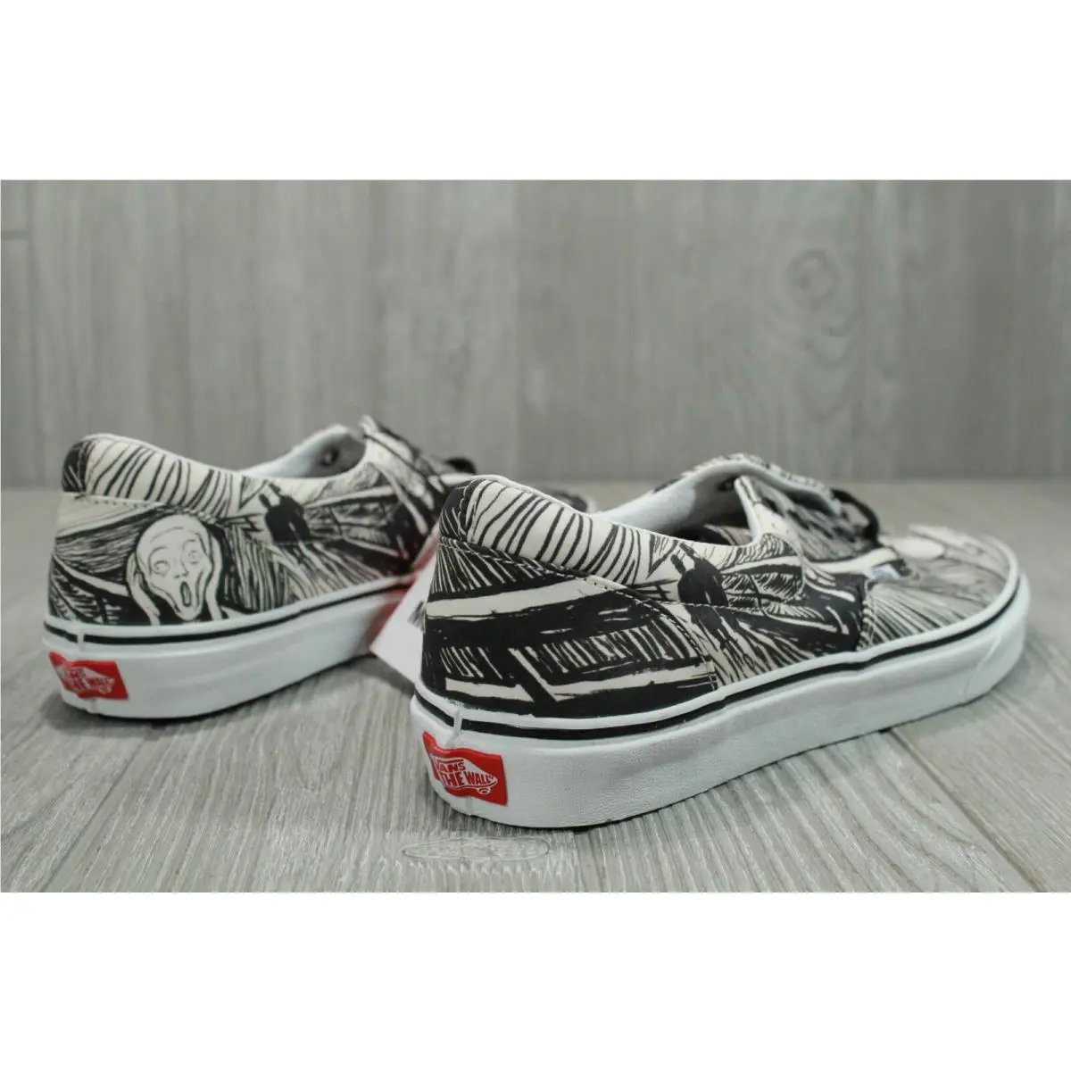 Vans shoes - MOMA The Scream Edward Munch Era - white 2