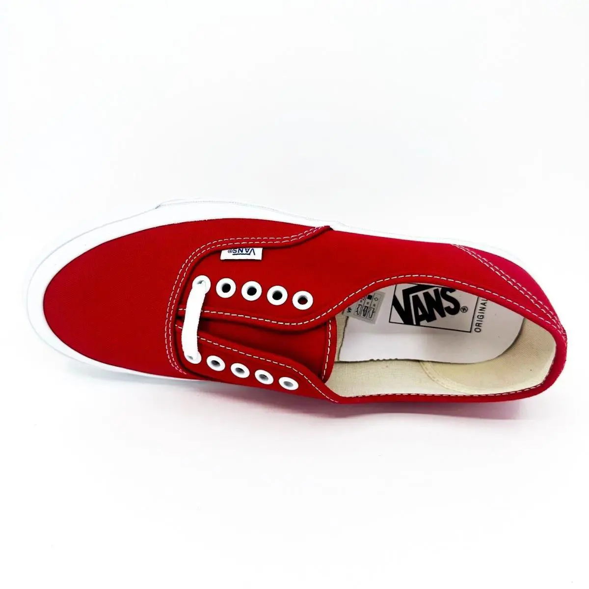 Vans shoes - VANS Authentic - Authentic - VN0A4BV905D - Red 2