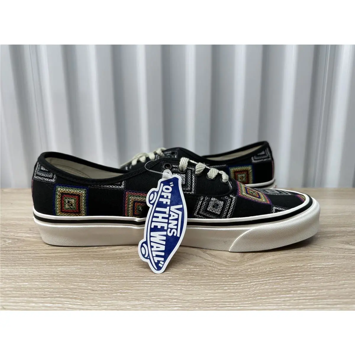Vans shoes - Granny Check Authentic 44 DX - VN0A7Q5CBLK - Black 8