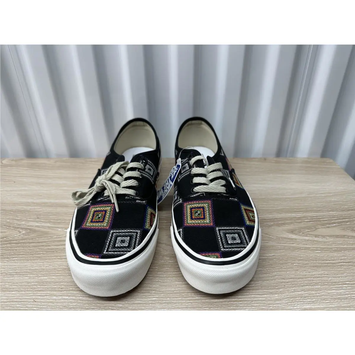 Vans shoes - Granny Check Authentic 44 DX - VN0A7Q5CBLK - Black 6