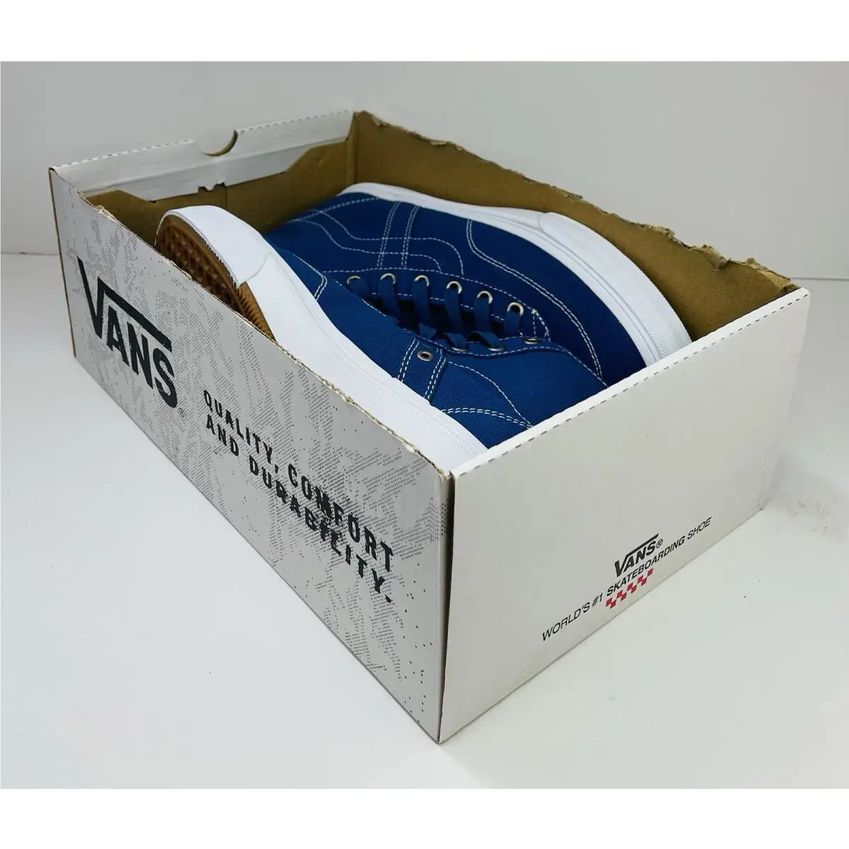 Vans shoes - VANS Crockett - Crockett - VN0007QVY6Z - White 5