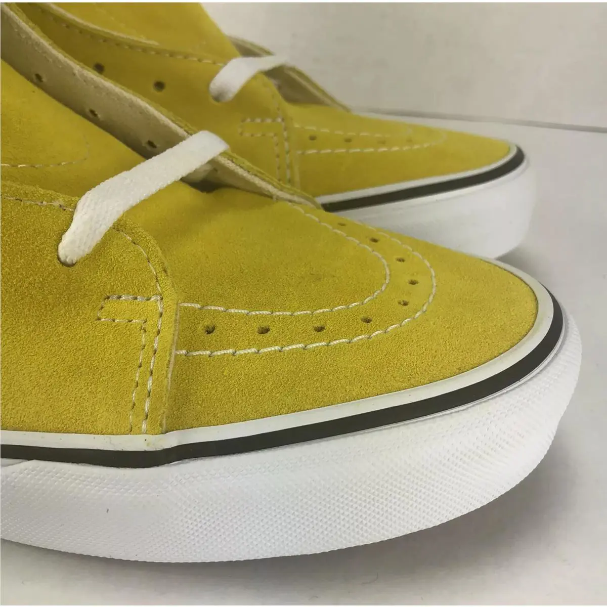 Vans shoes - VANS SK8 - VN0A4BV6FSX - Yellow, Manufacturer: Vibrant Yellow, White 0