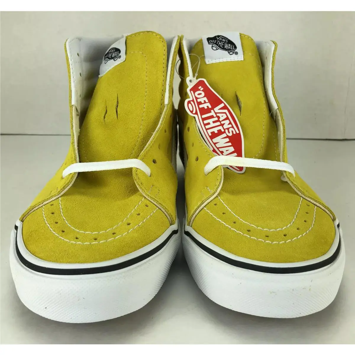 Vans shoes - VANS SK8 - VN0A4BV6FSX - Yellow, Manufacturer: Vibrant Yellow, White 1