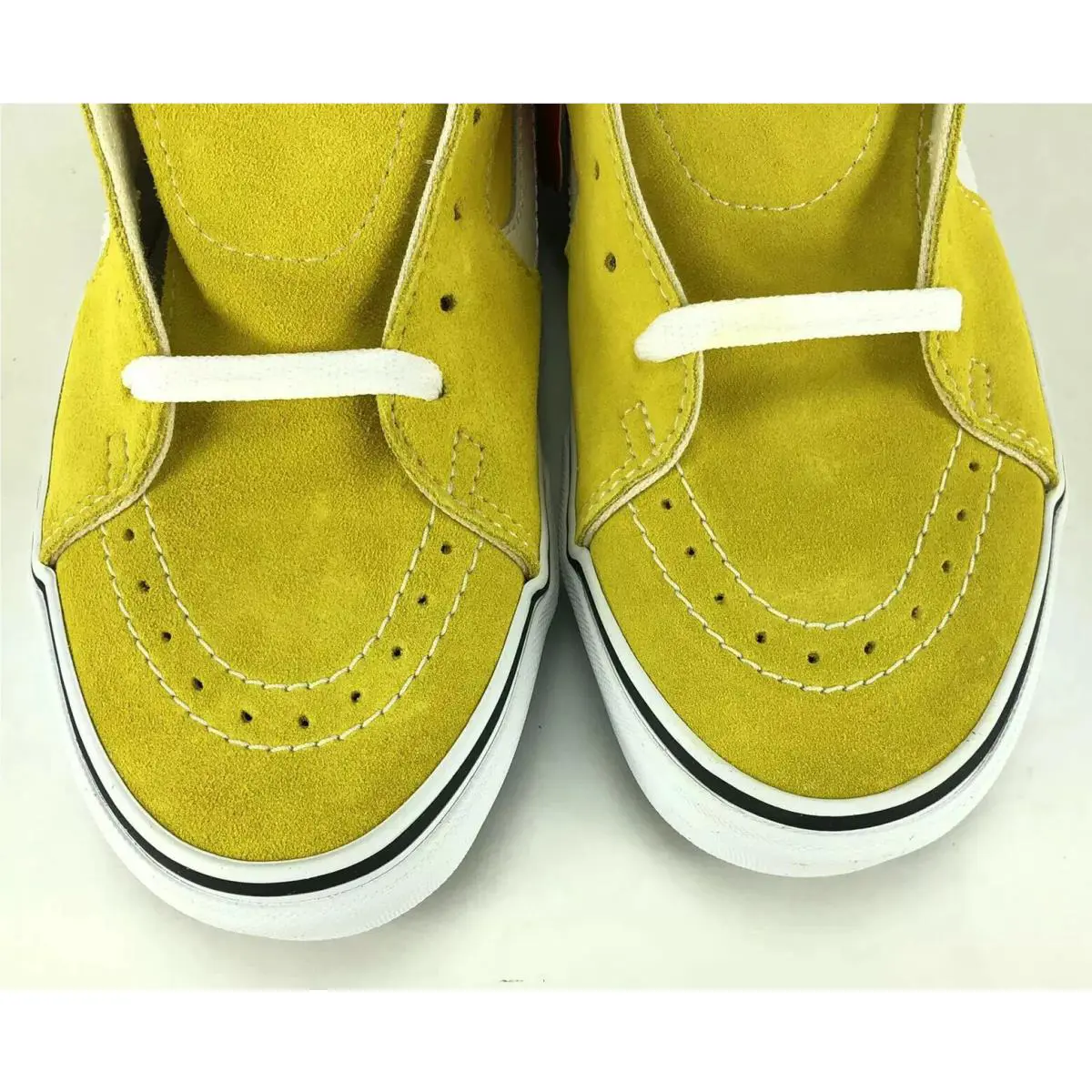 Vans shoes - VANS SK8 - VN0A4BV6FSX - Yellow, Manufacturer: Vibrant Yellow, White 4