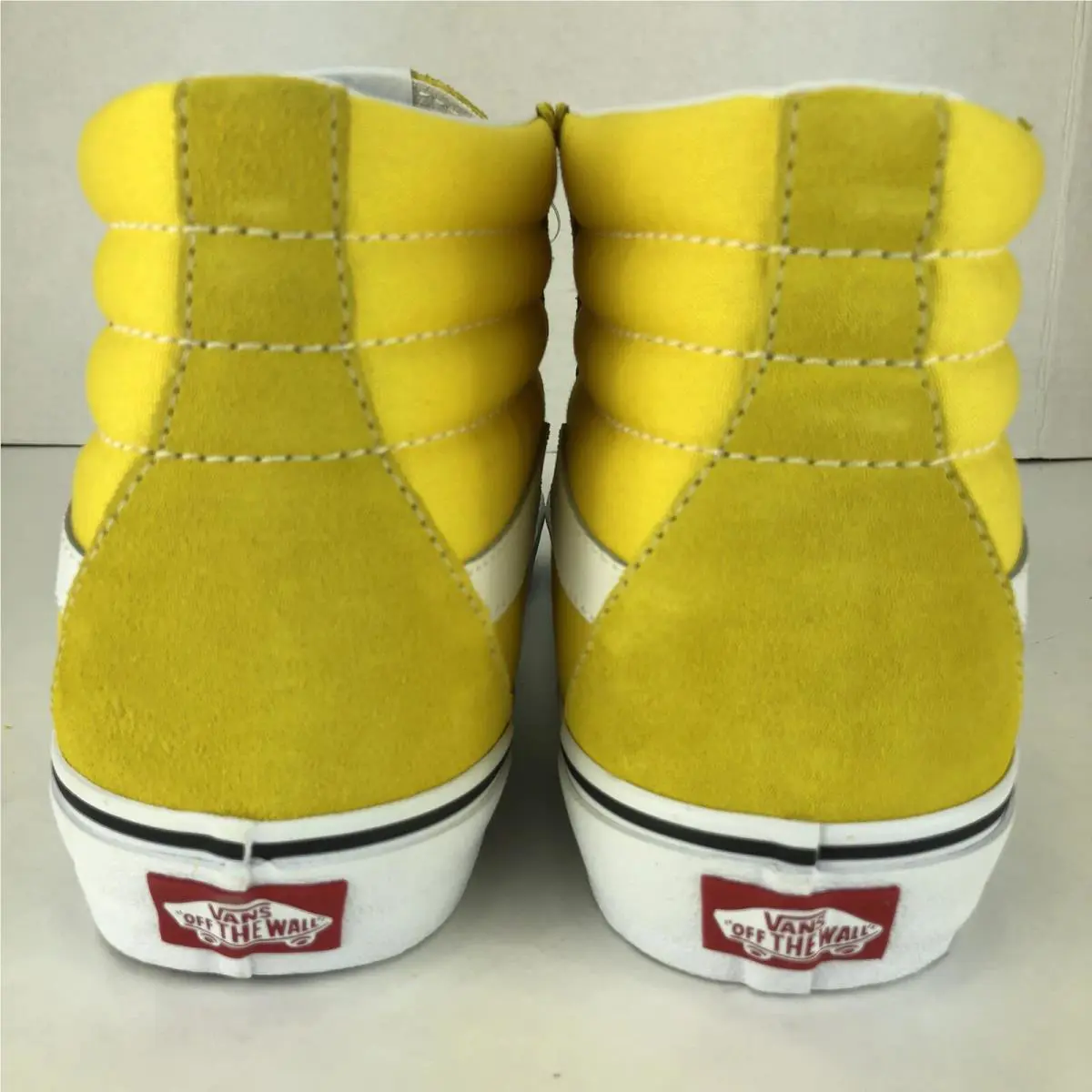 Vans shoes - VANS SK8 - VN0A4BV6FSX - Yellow, Manufacturer: Vibrant Yellow, White 6