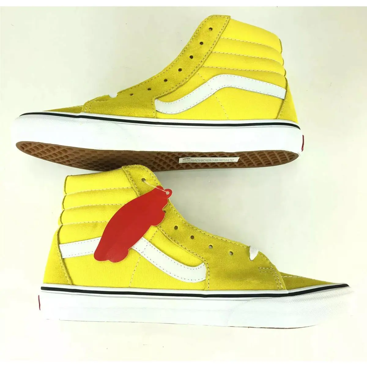 Vans shoes - VANS SK8 - VN0A4BV6FSX - Yellow, Manufacturer: Vibrant Yellow, White 7