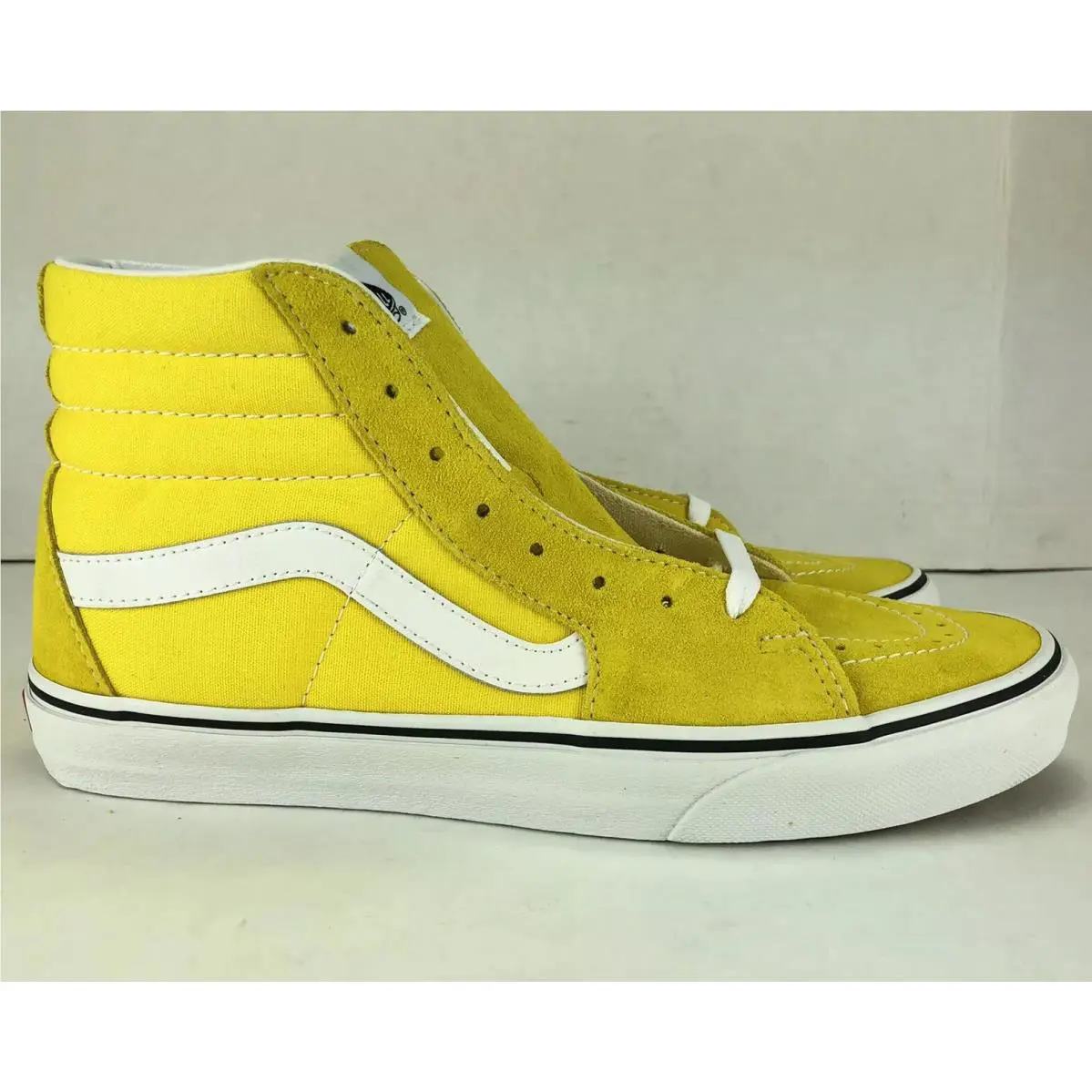 Vans shoes - VANS SK8 - VN0A4BV6FSX - Yellow, Manufacturer: Vibrant Yellow, White 9