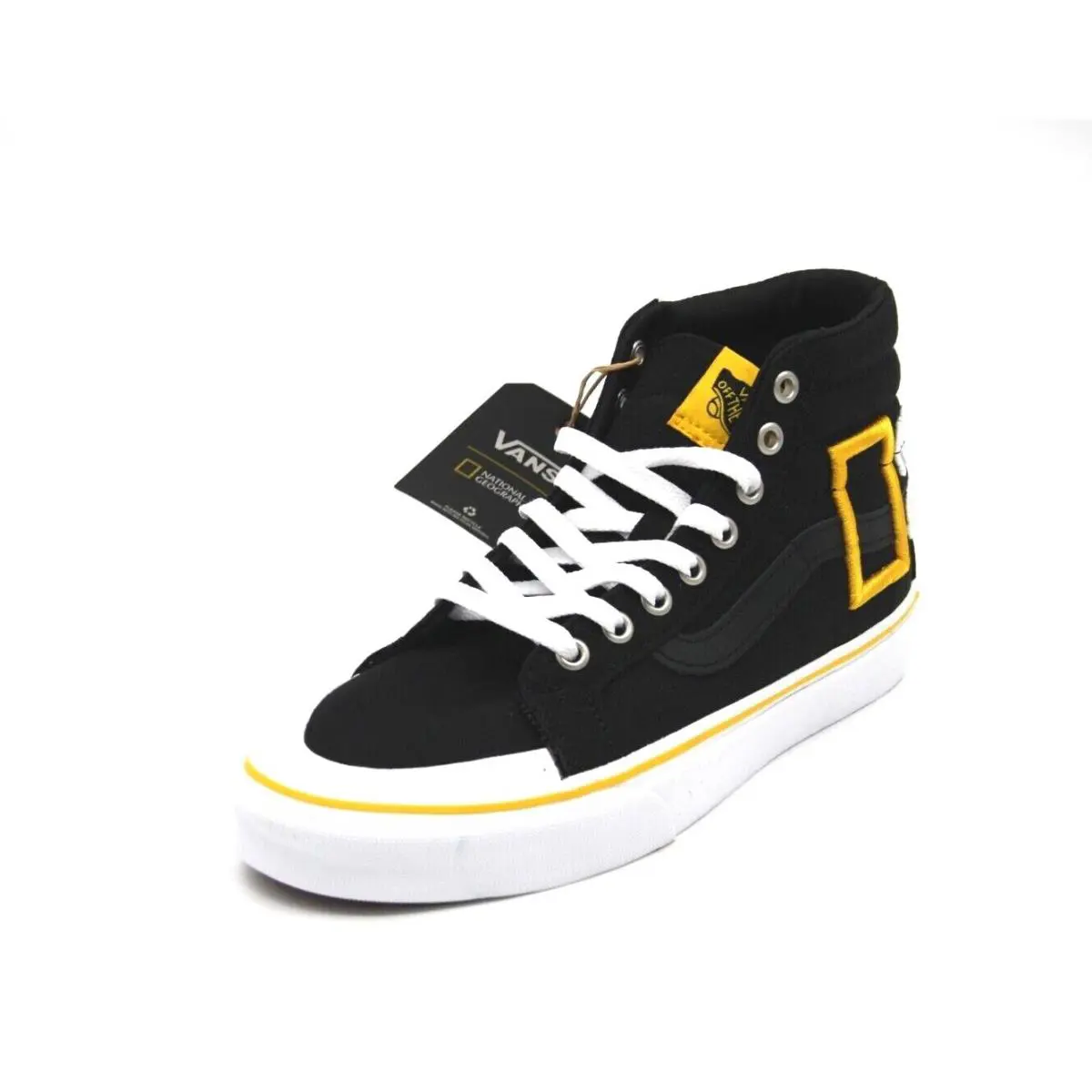 Vans shoes - VANS Sk8-Hi - SK8HI - Black & Yellow 0