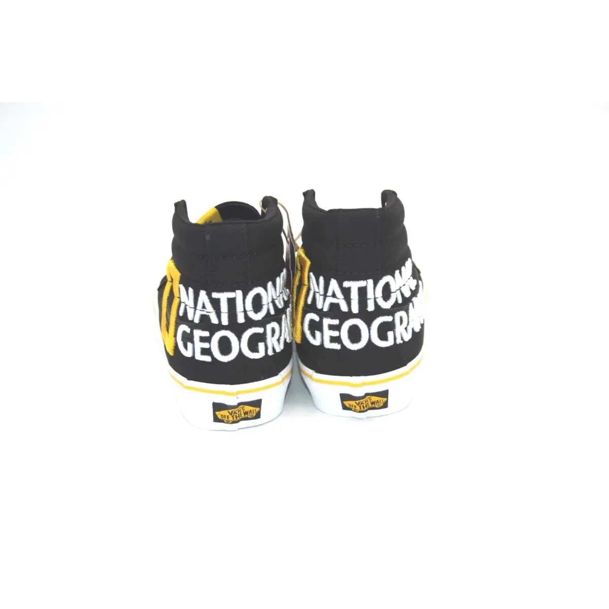 Vans shoes - VANS Sk8-Hi - SK8HI - Black & Yellow 4