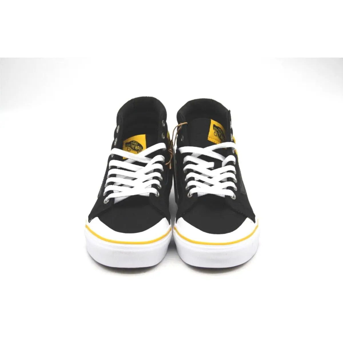Vans shoes - VANS Sk8-Hi - SK8HI - Black & Yellow 1