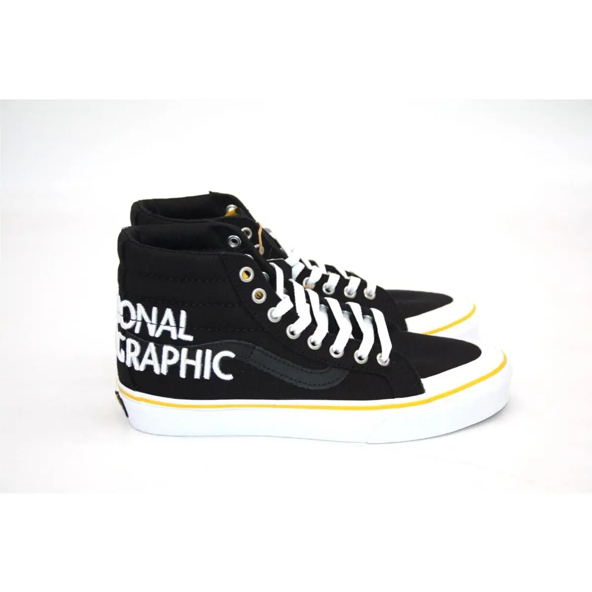 Vans shoes - VANS Sk8-Hi - SK8HI - Black & Yellow 5