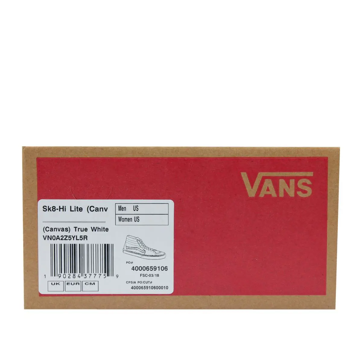 Vans shoes - VN0A2Z5YL5R - VN0A2Z5YL5R - True White 5