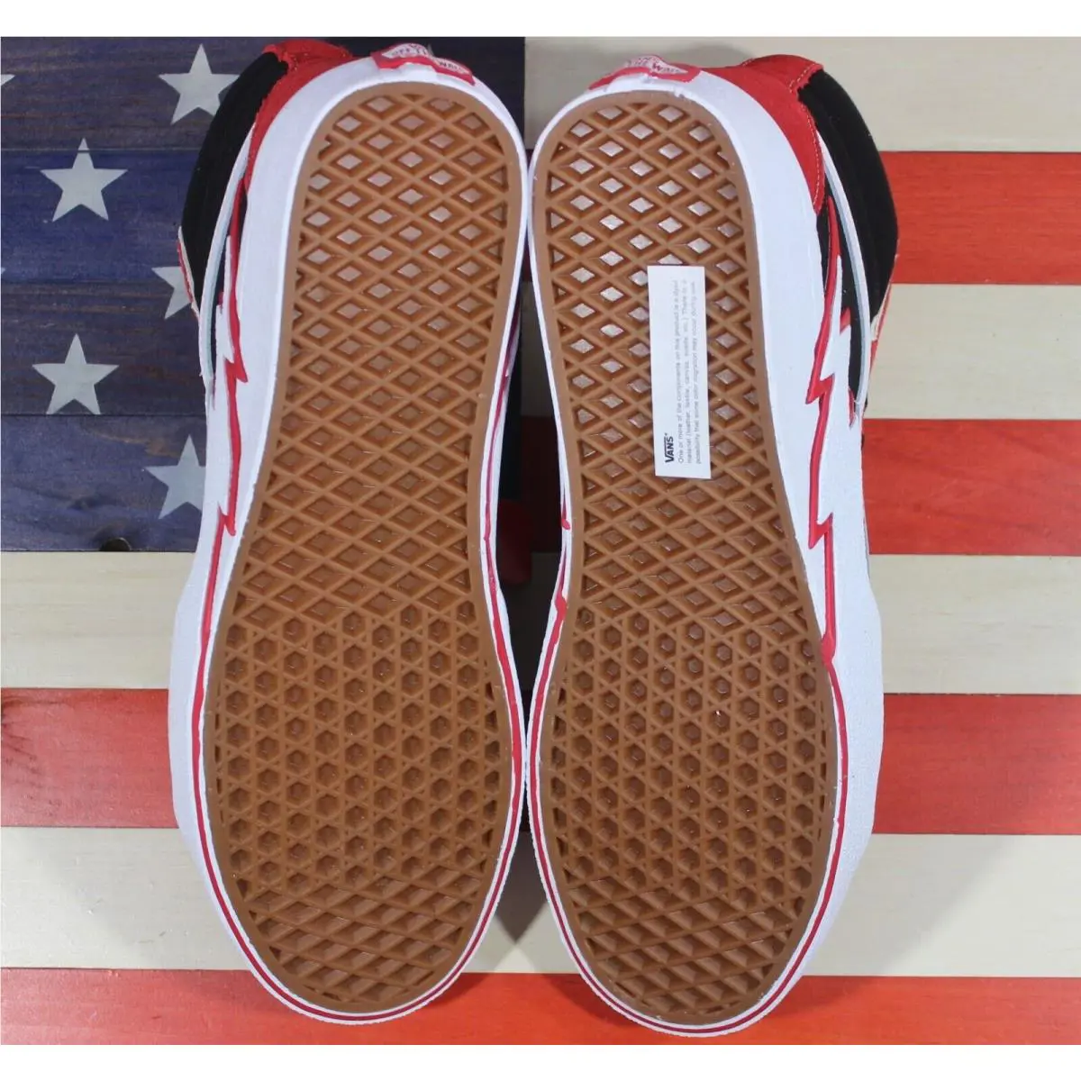 Vans shoes - VANS Sk8-Hi - VN0A5JIVYHU - Red, Manufacturer: Black/White/Checkerboard 22