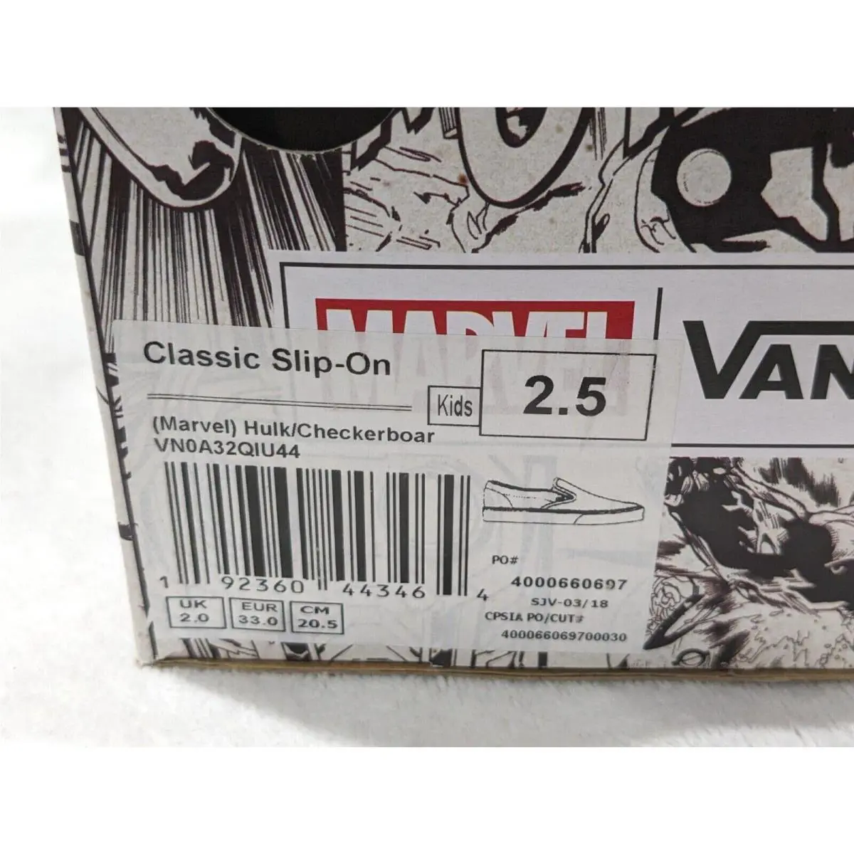 Vans shoes - VANS Classic Slip-On - Classic - VN0A32QIU44 - Multicolor 7
