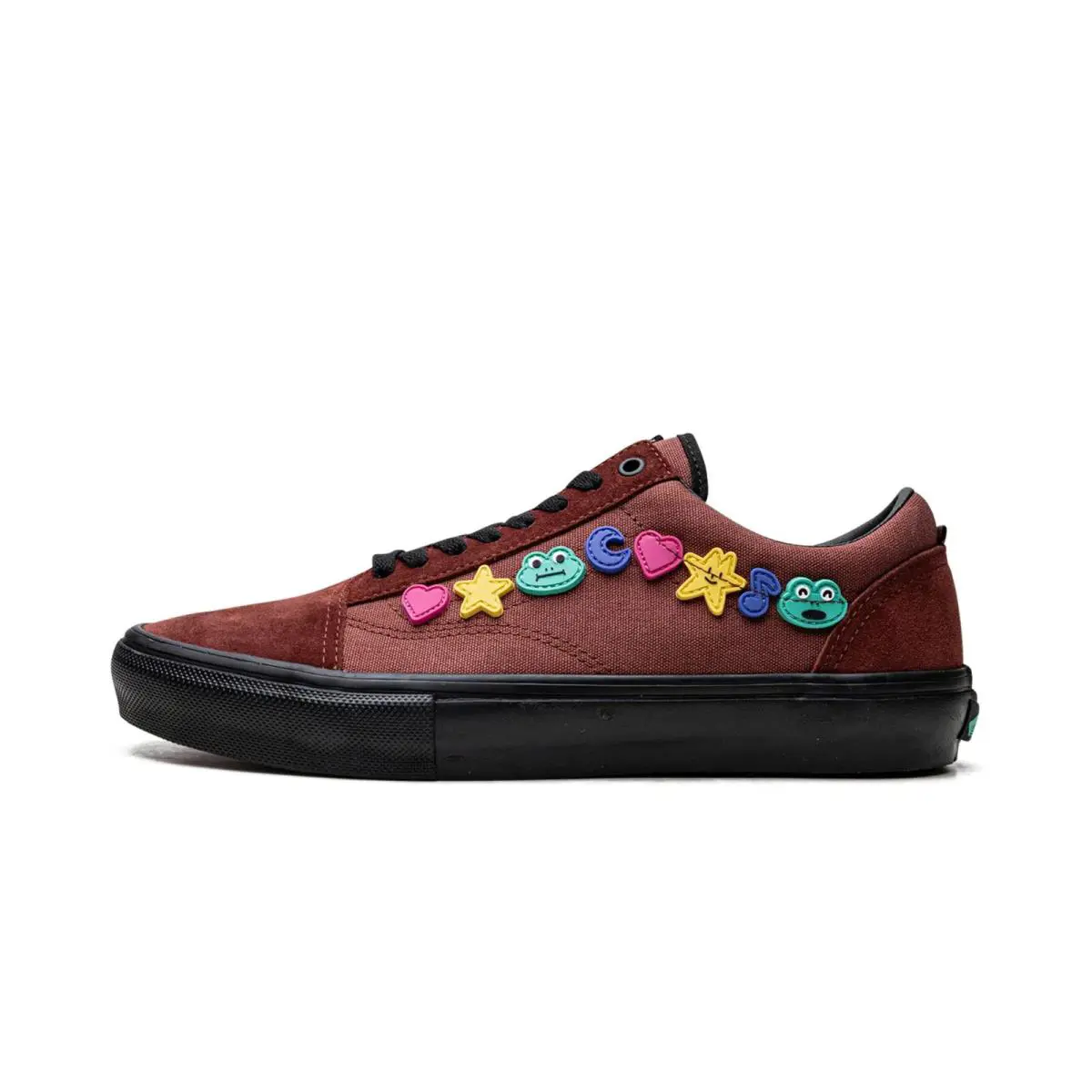 Frogs x Vans Skate Old Skool - Brown/black-multi - Brown