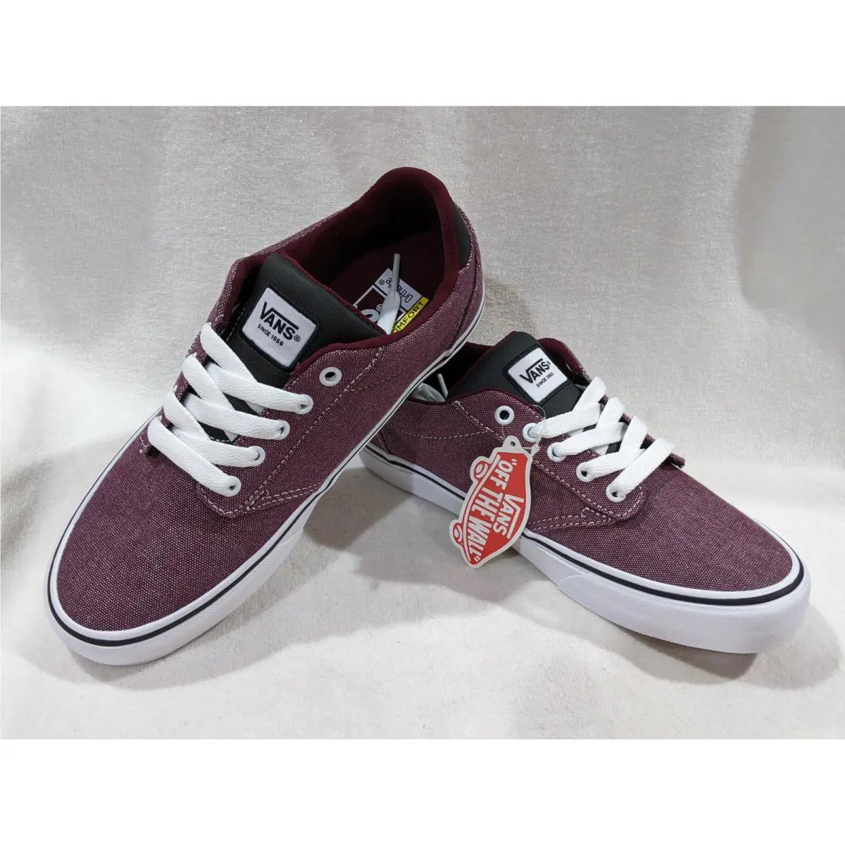 Vans shoes - Vans Atwood Deluxe - Atwood Deluxe - VN0A3WKW9BA - Port Royale/White