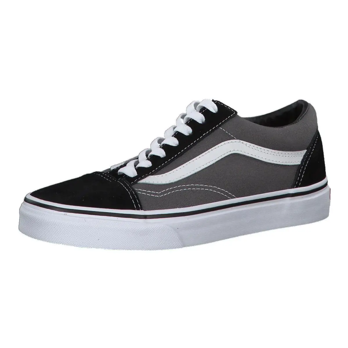 Vans Old School Men Women Canvas Skateboard Shoes - Black/Pewter