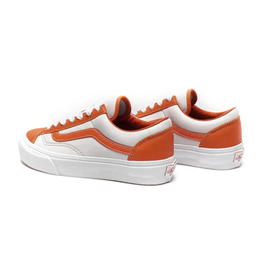 Vans shoes - VANS Style 36 VLT LX - VN0A5FC3A1I - Orange/True White 1