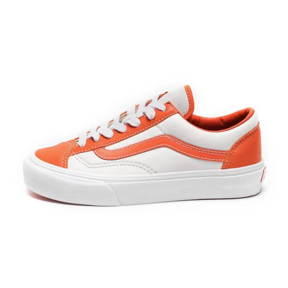 Vans shoes - VANS Style 36 VLT LX - VN0A5FC3A1I - Orange/True White 3
