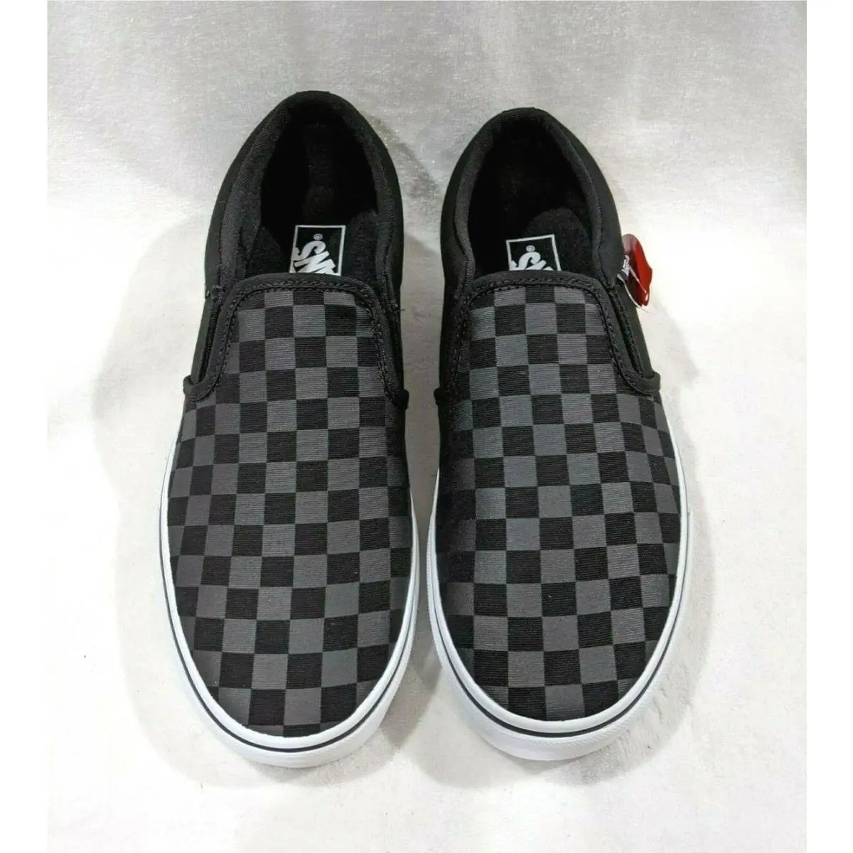 Vans shoes - VANS Asher Checkerboard - Asher Checkerboard - VN0A3477276 - Black 1