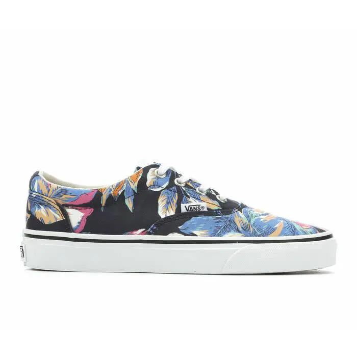 Vans Doheny Navy Blue Palm Leaves White Skateboard Shoes Women Size - Blue