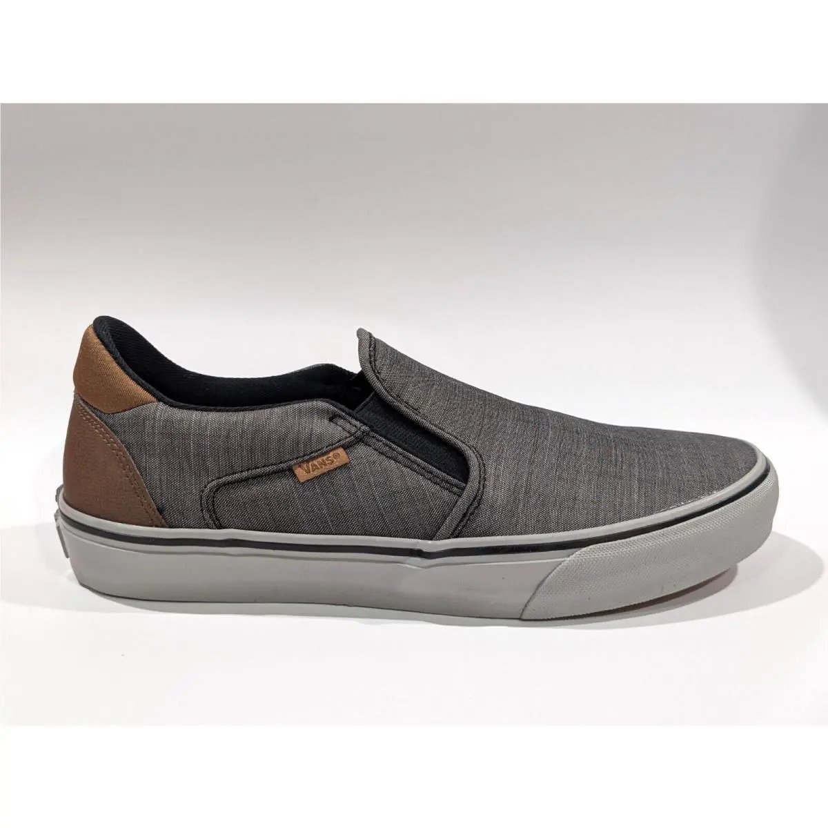 Vans shoes - Vans Asher Deluxe - Asher Deluxe - VN0A5HTUY30 - Black/Grey 6