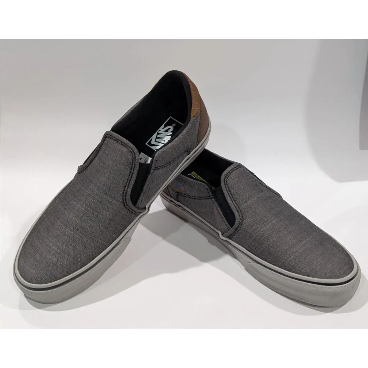 Vans shoes - Vans Asher Deluxe - Asher Deluxe - VN0A5HTUY30 - Black/Grey 7