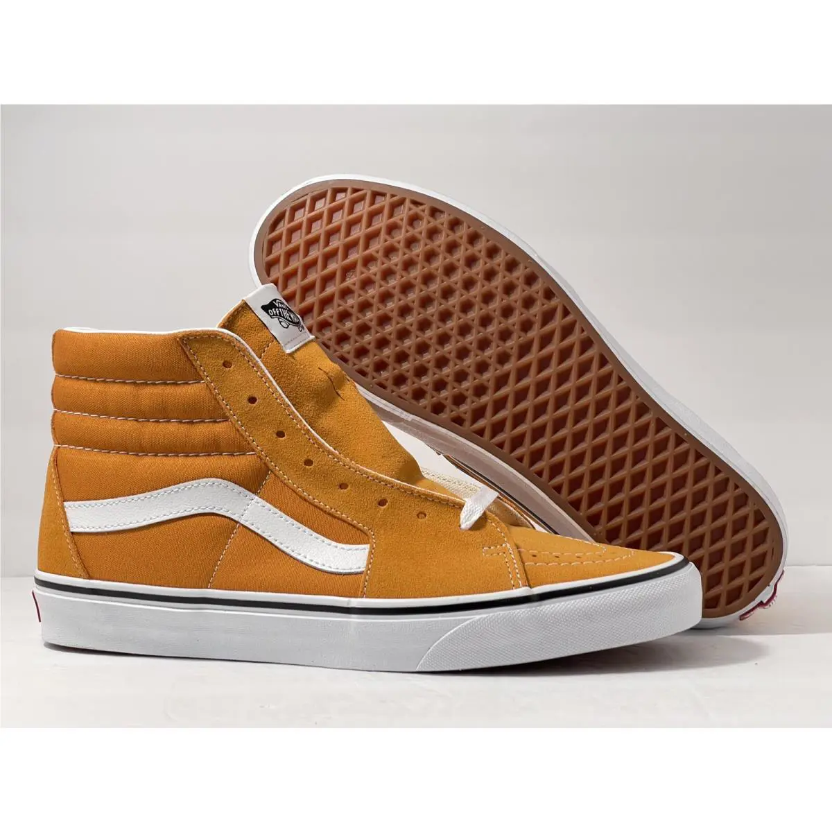 Vans shoes - Vans Sk8-Hi - VN0A5KRH8ED - Desert Sun/White 4