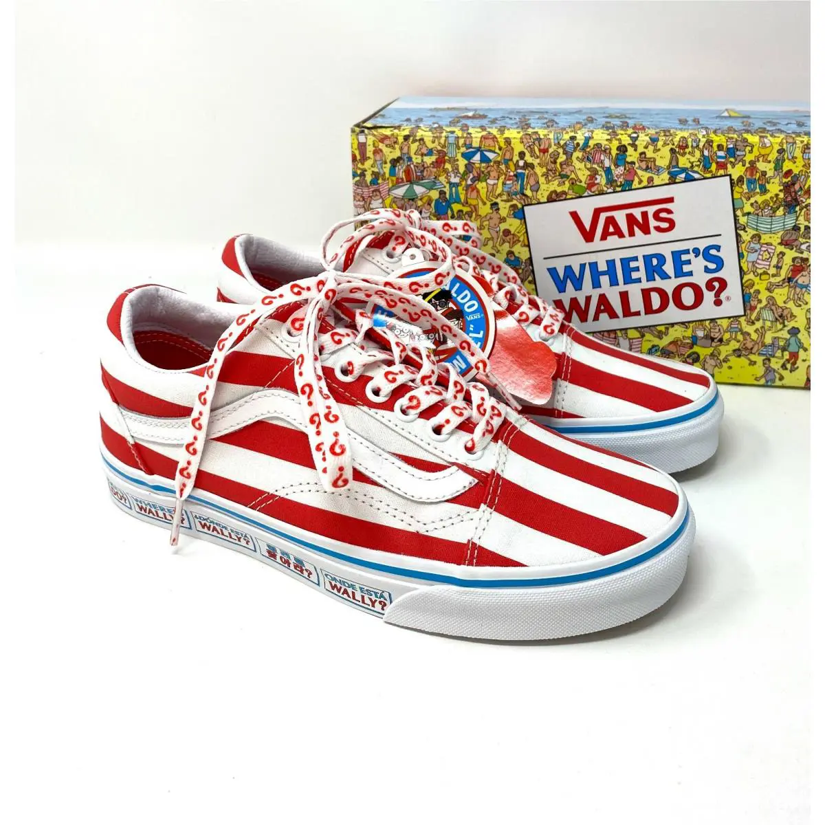 Vans shoes - Waldo Old Skool - Waldo Old Skool - VN0A3WKT3UV - Red 4