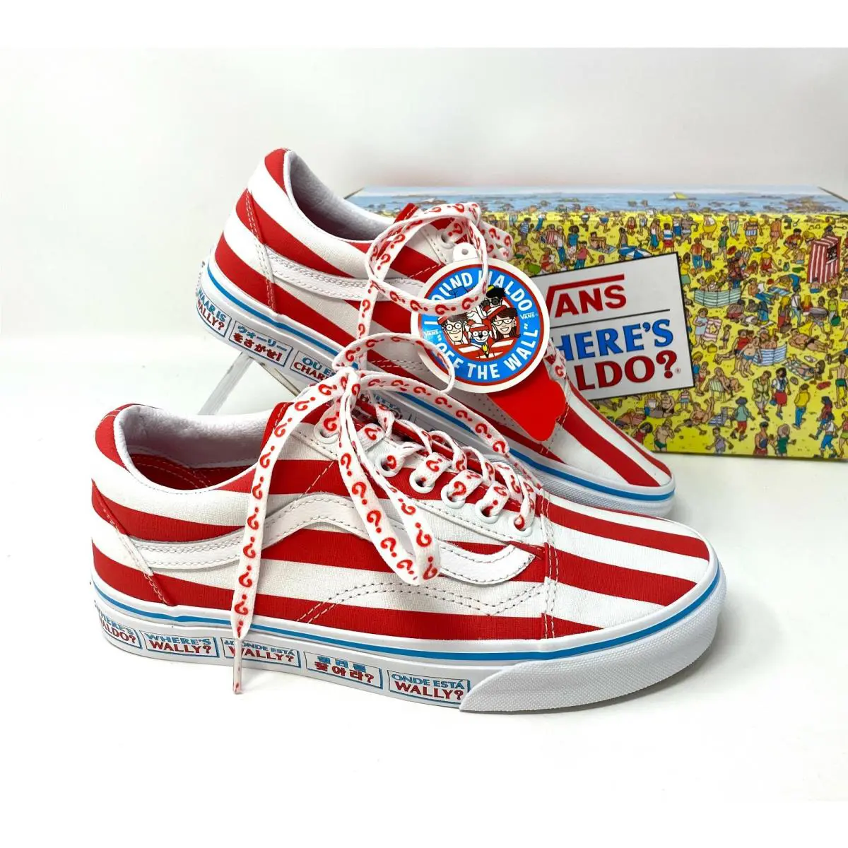 Vans shoes - Waldo Old Skool - Waldo Old Skool - VN0A3WKT3UV - Red 7