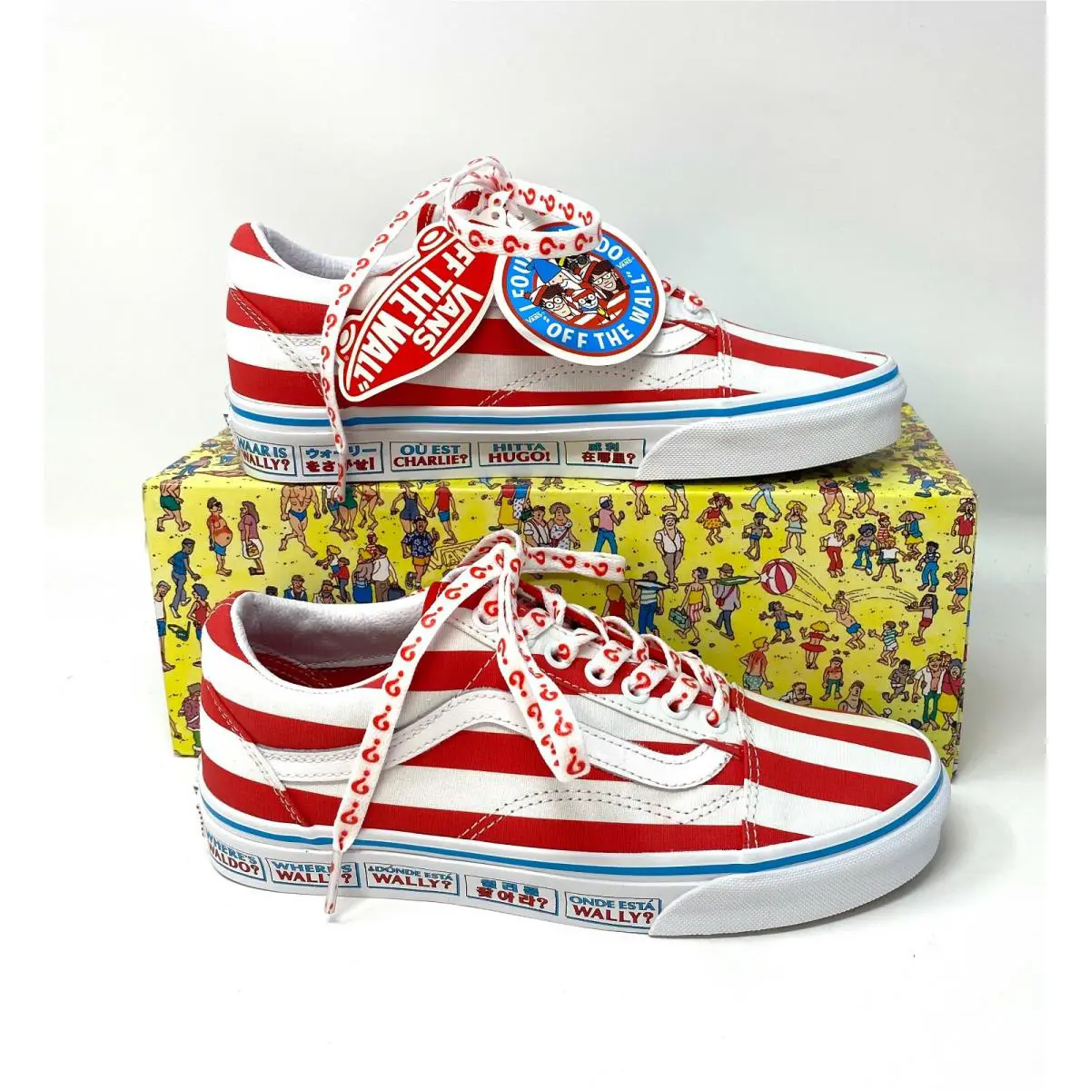 Vans shoes - Waldo Old Skool - Waldo Old Skool - VN0A3WKT3UV - Red 9