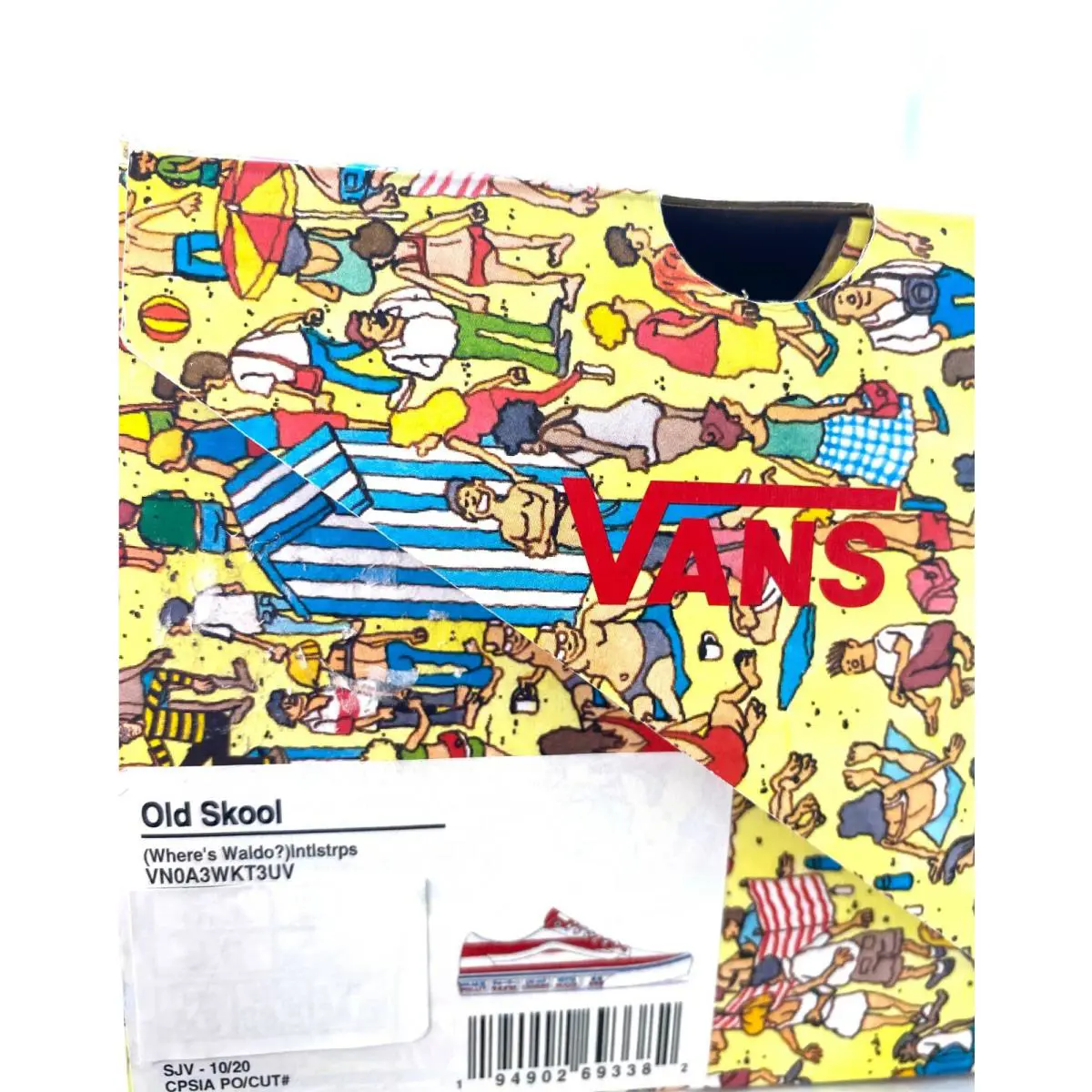 Vans shoes - Waldo Old Skool - Waldo Old Skool - VN0A3WKT3UV - Red 8
