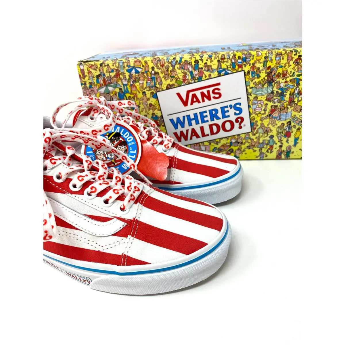Vans shoes - Waldo Old Skool - Waldo Old Skool - VN0A3WKT3UV - Red 5