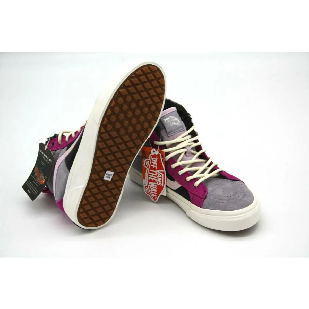 Vans shoes - Vans Sk8-Hi Mte - Mte - VN0A3DQ5TU9 - LILAC GREY/Obsidian 7