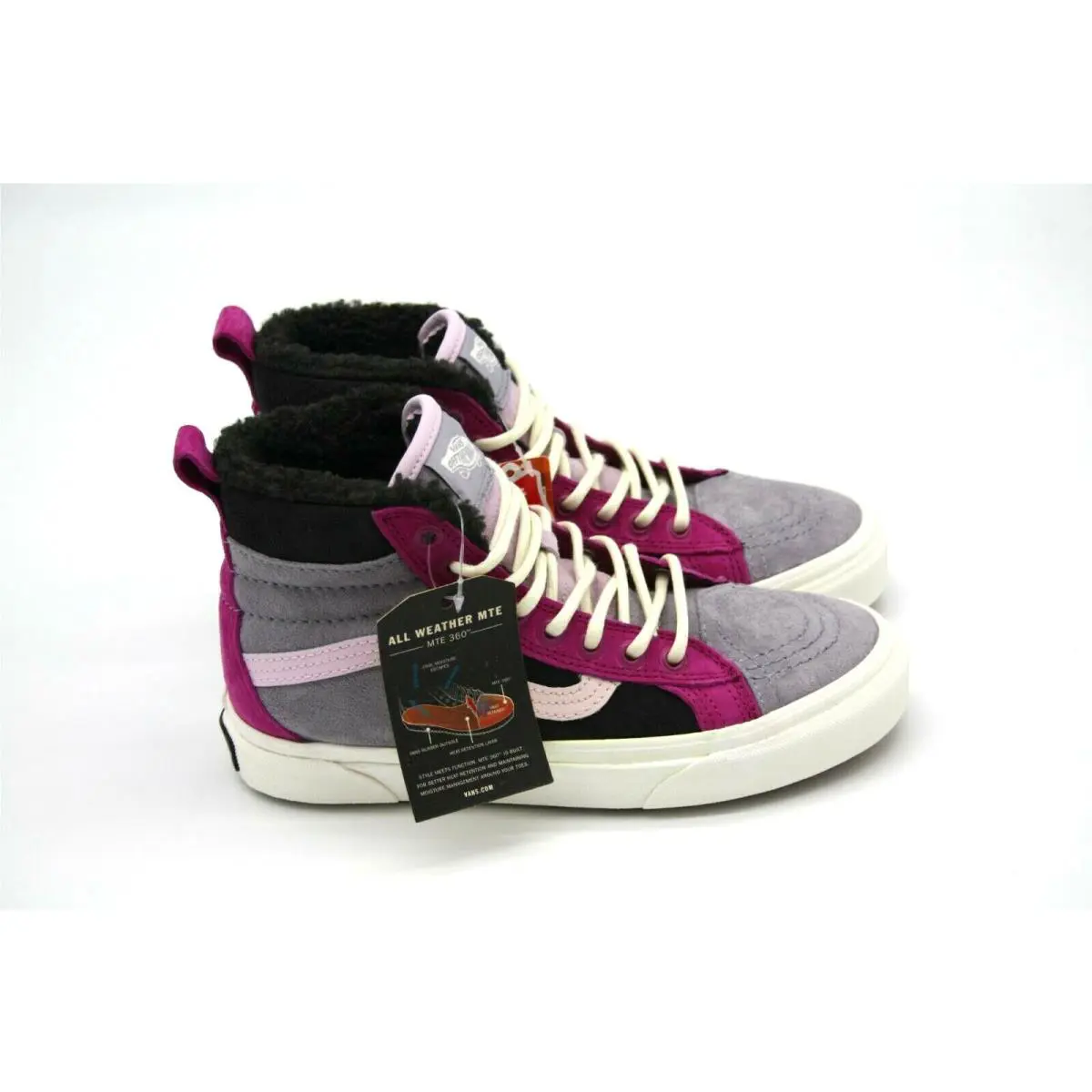 Vans shoes - Vans Sk8-Hi Mte - Mte - VN0A3DQ5TU9 - LILAC GREY/Obsidian 16