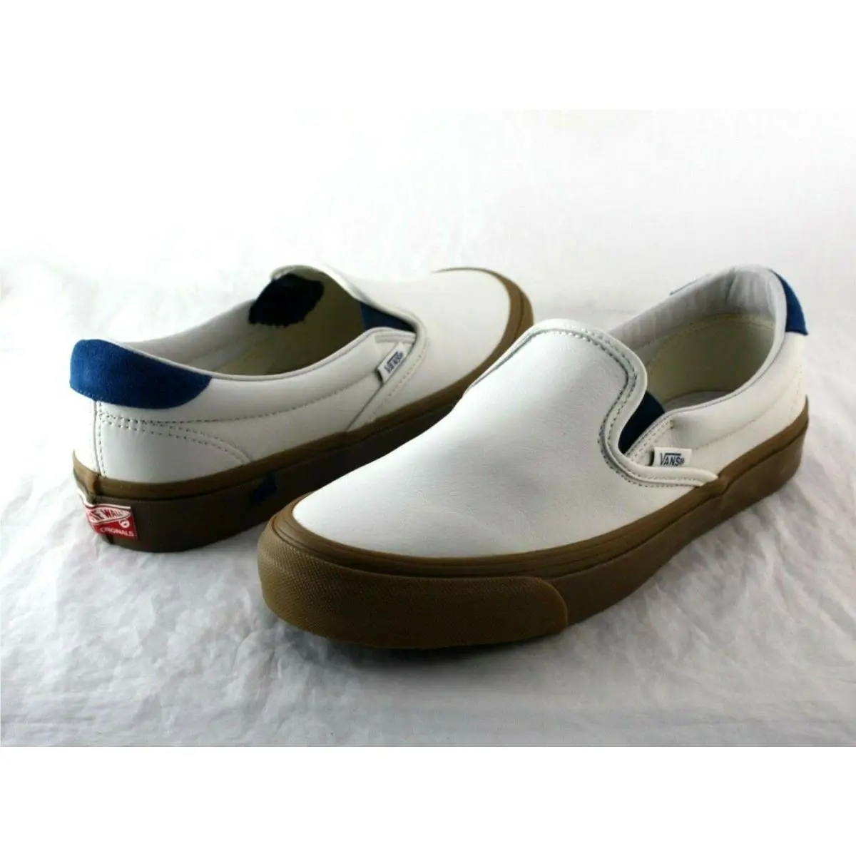 Vans shoes - VAULT OG - VAULT - VA0A38FZVOJ - Marshmallow/Sailor Blue 3