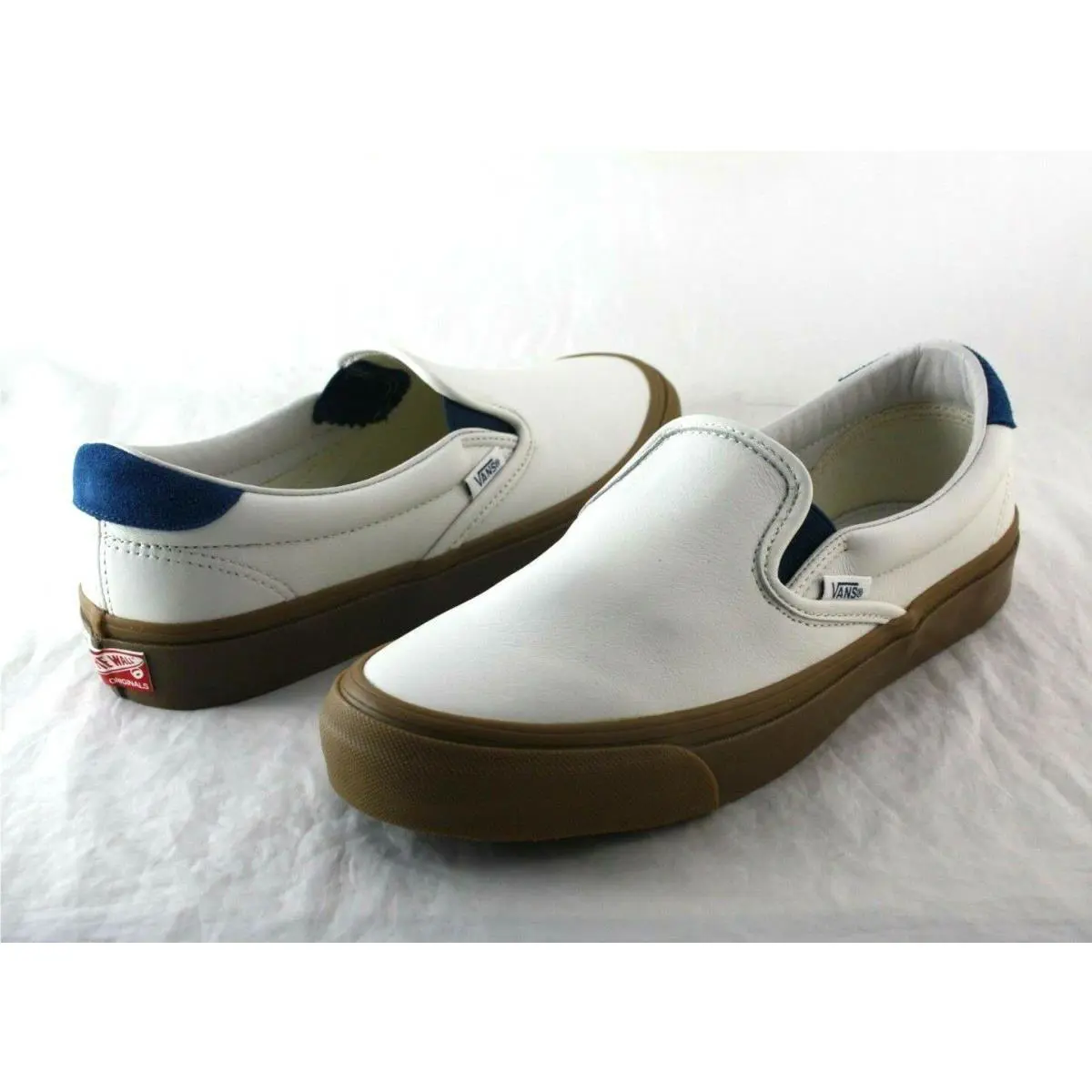 Vans shoes - VAULT OG - VAULT - VA0A38FZVOJ - Marshmallow/Sailor Blue 13