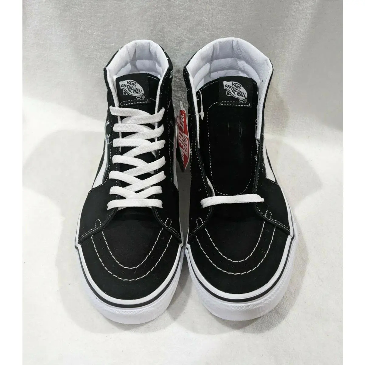 Vans shoes - Vans Sk8-Hi - VN0A32QGQW7 - Black/White 0