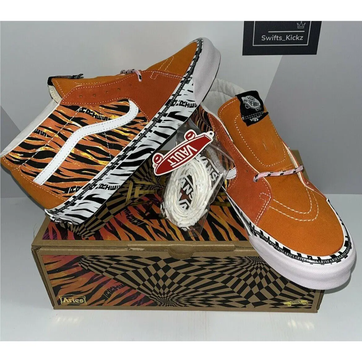 Vans shoes - VANS Vault - Vault - VN0A4BUC9WW - Orange 9