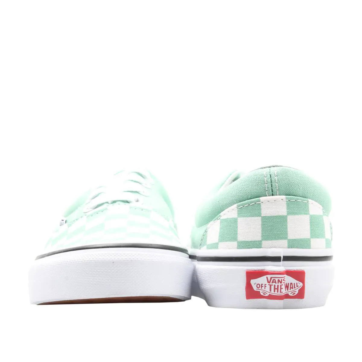Vans shoes - VN0A38FRVOV - VN0A38FRVOV - Checkerboard - Neptune Green/True White 4