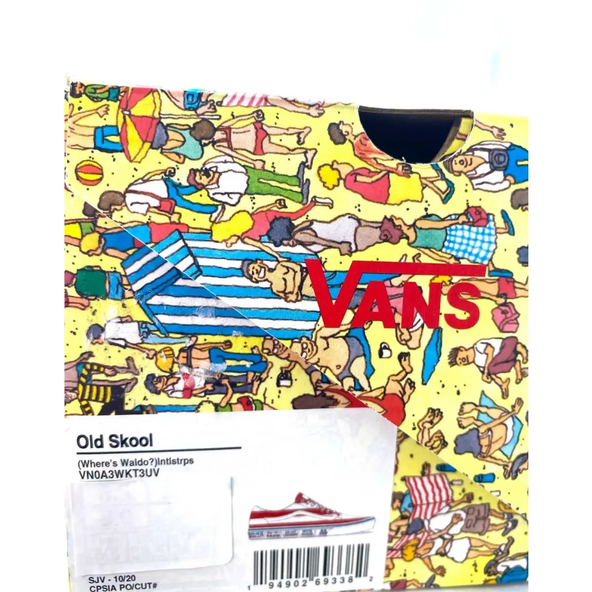 Vans shoes - Waldo Old Skool - Waldo Old Skool - VN0A3WKT3UV - Red 18