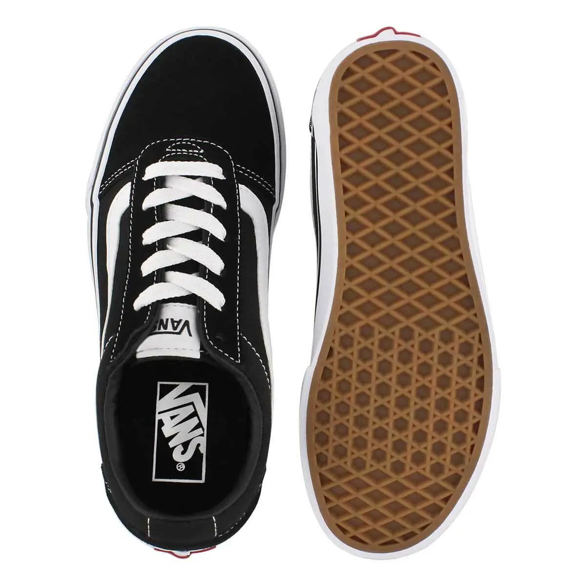 Vans shoes - VANS WARD - WARD - BLACK/WHITE 1