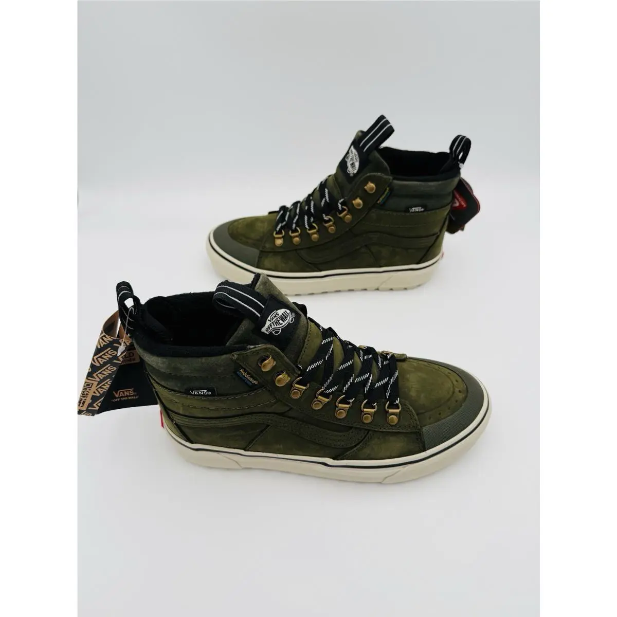 Vans shoes - VANS Sk8-Hi - vn0009qmolv - Green 8