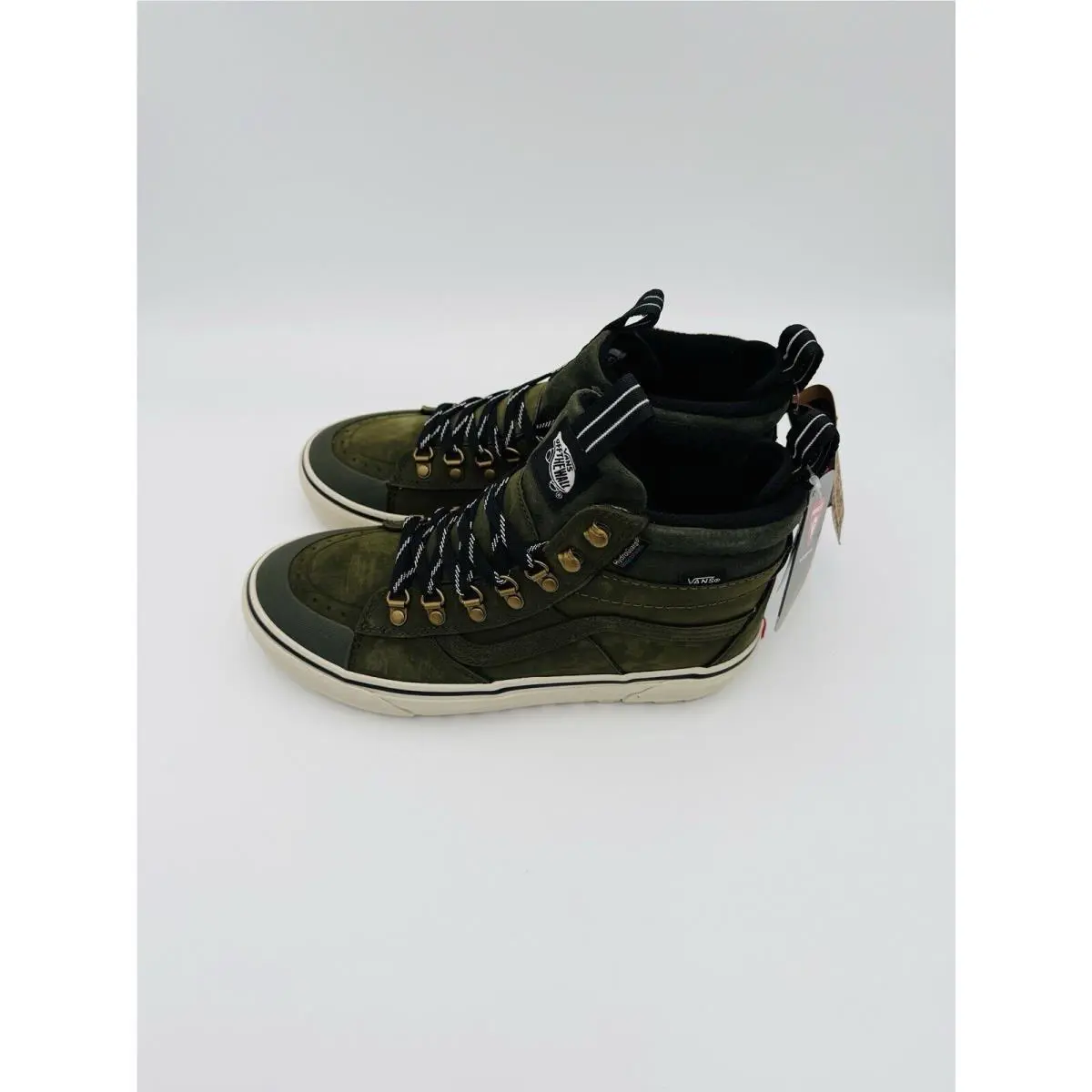Vans shoes - VANS Sk8-Hi - vn0009qmolv - Green 2