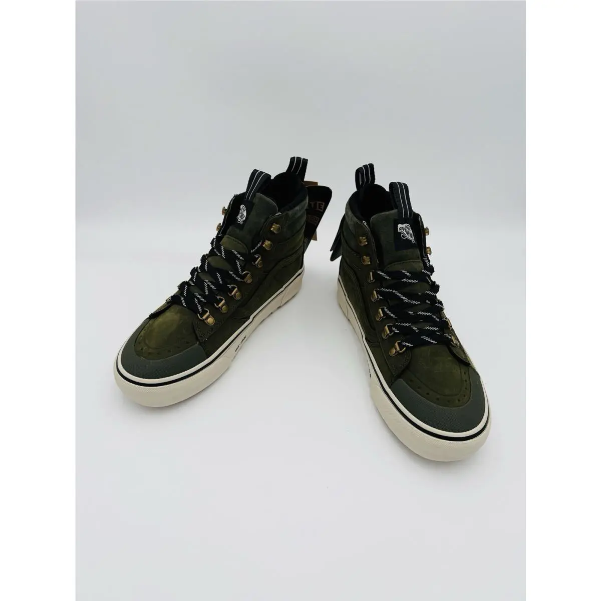 Vans shoes - VANS Sk8-Hi - vn0009qmolv - Green 5