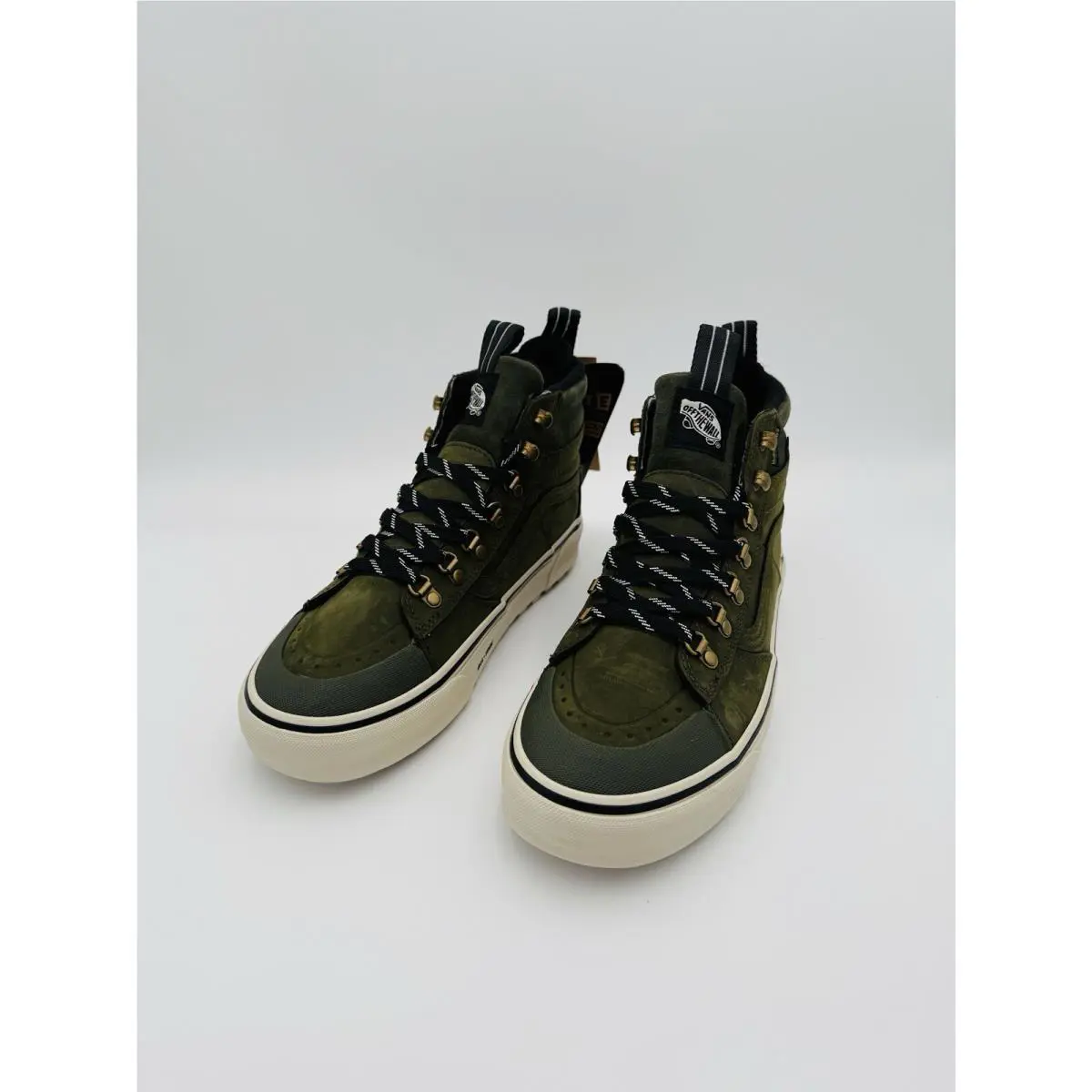 Vans shoes - VANS Sk8-Hi - vn0009qmolv - Green 12