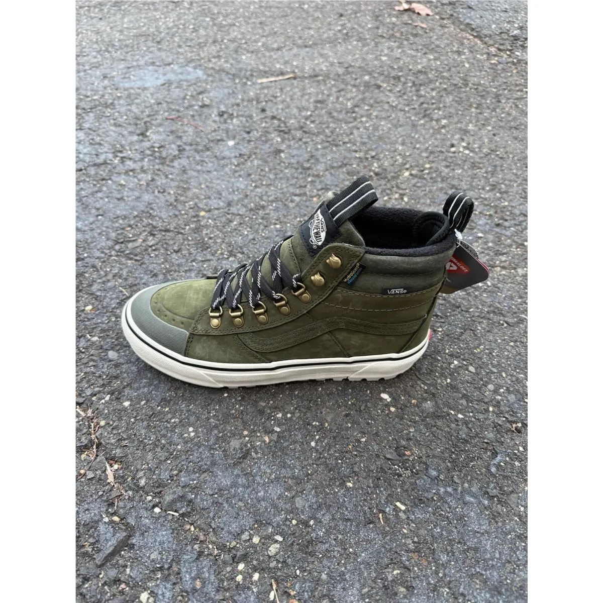 Vans shoes - VANS Sk8-Hi - vn0009qmolv - Green 9