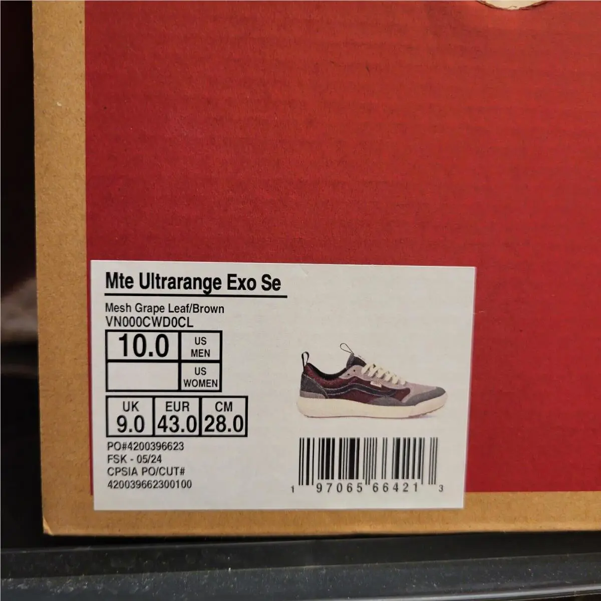Vans shoes - VANS UltraRange - UltraRange - VN000CWD0CL - Multicolor 3